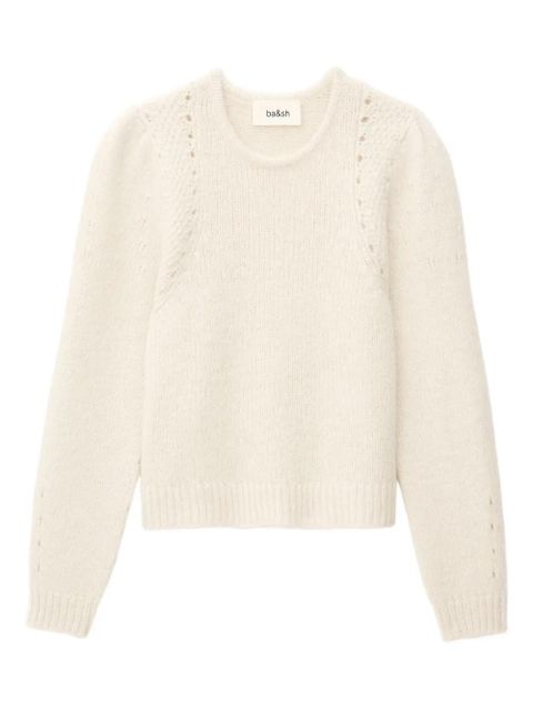 Ba&Sh Belma long-sleeve sweater - Neutrals - zdjęcie produktu nr 1