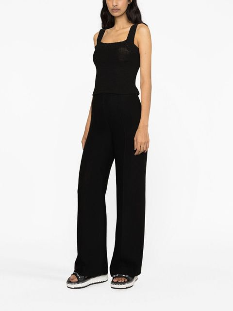 Chloé high-waist flared trousers - Black