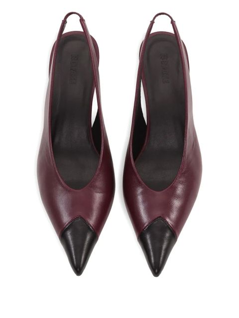 ROTATE BIRGER CHRISTENSEN slingback leather pumps - Red