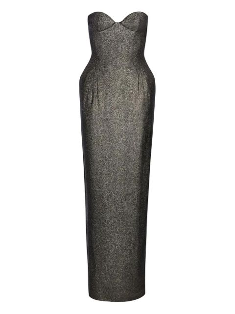 Magda Butrym sweetheart dress - Grey - zdjęcie produktu nr 1