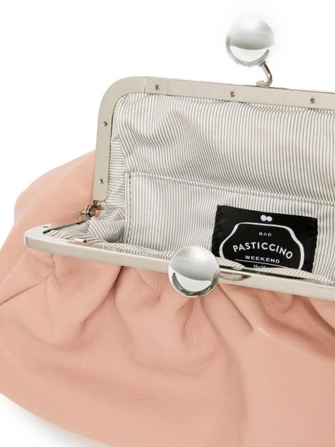 Weekend Max Mara leather clutch bag - Pink - zdjęcie produktu nr 2
