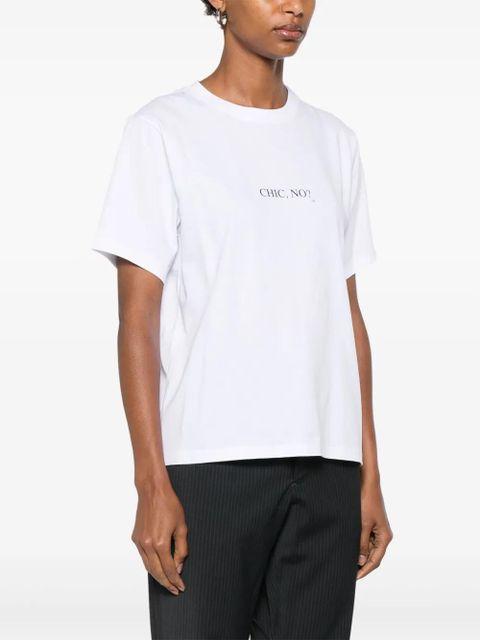 Victoria Beckham organic cotton T-shirt - White