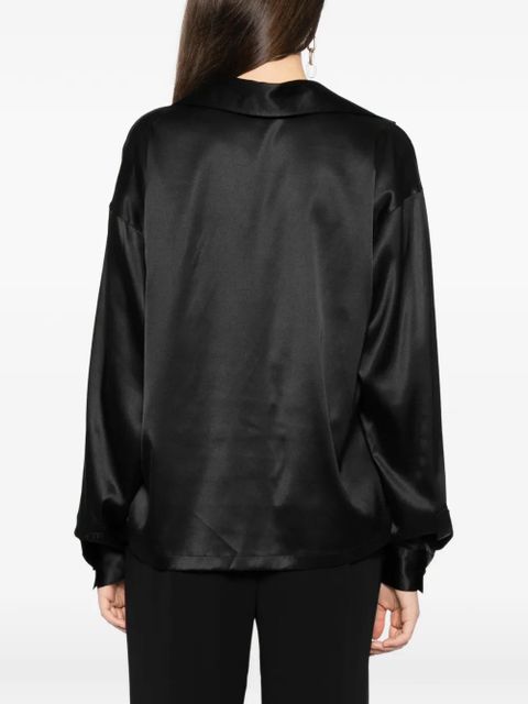 TOM FORD satin blouse - Black