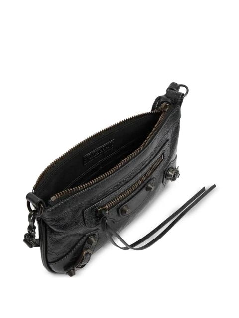 Balenciaga Le City leather shoulder bag - Black