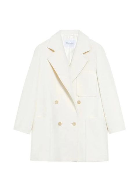 Max Mara Starna double-breasted coat - White - zdjęcie produktu nr 1