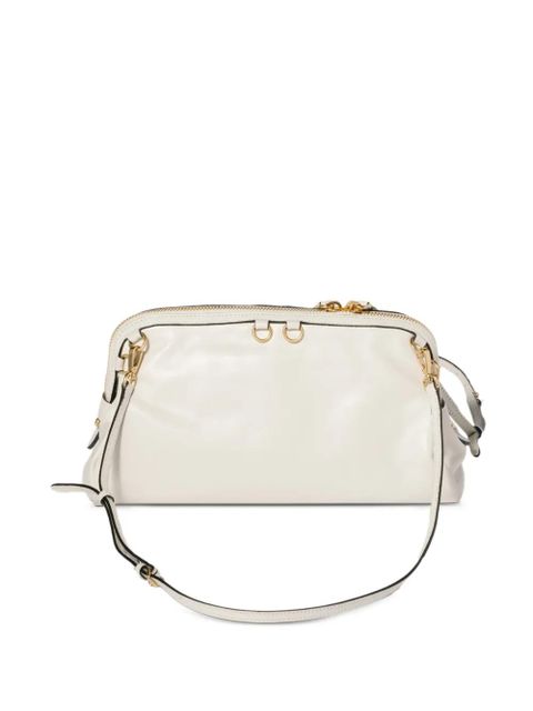 Miu Miu Caprice shiny leather clutch - White - zdjęcie produktu nr 2