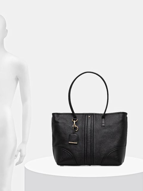 Geox torebka skórzana MIEREILLE kolor czarny D56ZPA 00046