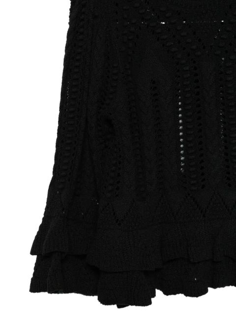 MARANT ÉTOILE Norma ruffled sweater - Black