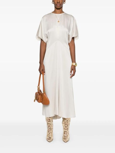 ISABEL MARANT Keany midi dress - Neutrals