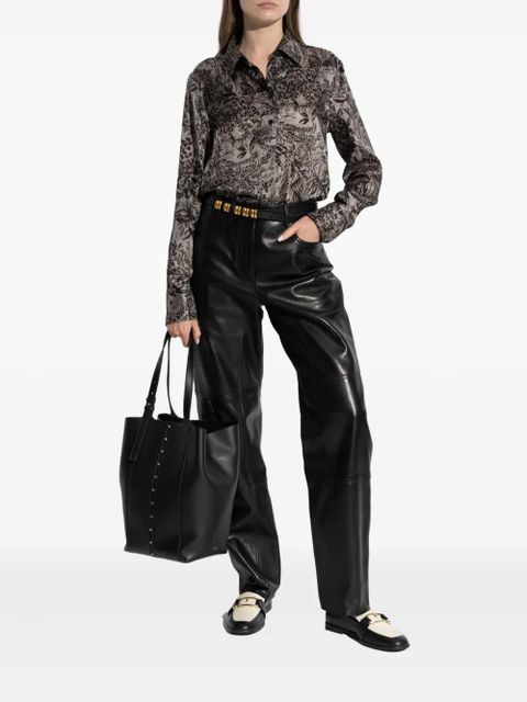 Golden Goose floral-print shirt - Grey