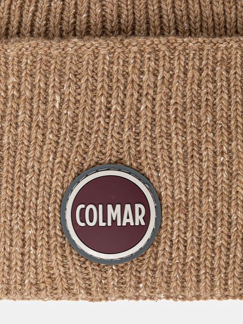 Colmar czapka z wełną kolor brązowy 5028N.3VI - zdjęcie produktu nr 2