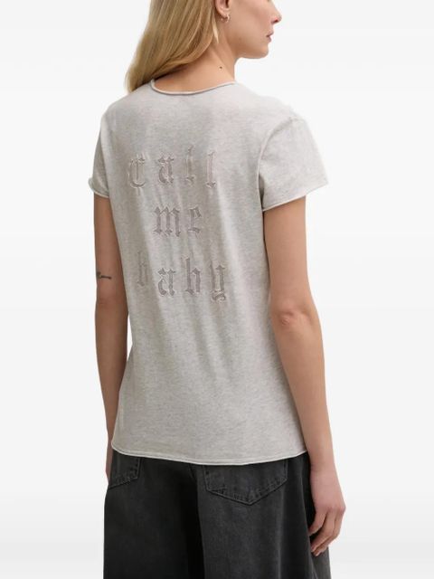 Zadig&Voltaire V-neck T-shirt - Grey