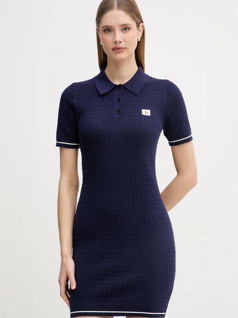 Calvin Klein Jeans sukienka sportowa bawełniana - zdjęcie produktu nr 2