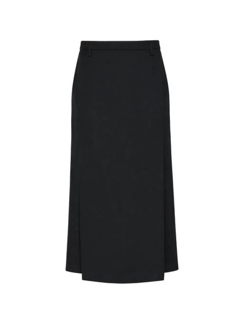 The Row high-waisted midi skirt - Black - zdjęcie produktu nr 1