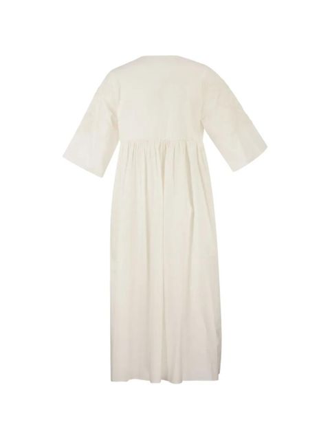 Weekend Max Mara crew-neck maxi dress - White - zdjęcie produktu nr 2