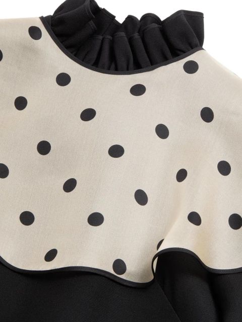 Valentino Garavani Crepe Couture mini dress - Black - zdjęcie produktu nr 1