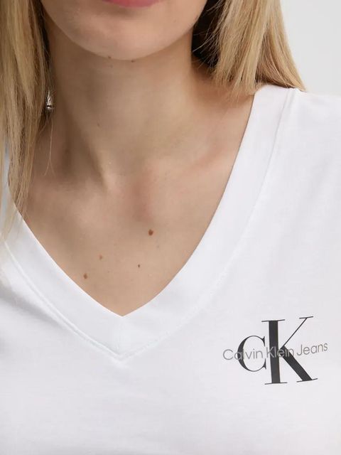 Calvin Klein Jeans t-shirt bawełniany 2-pack kolor czarny J20J223447