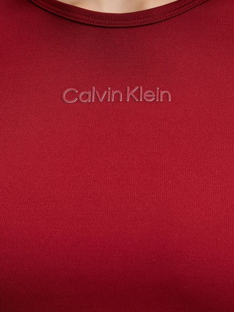 Calvin Klein Performance t-shirt treningowy kolor czerwony LVGWS4K238