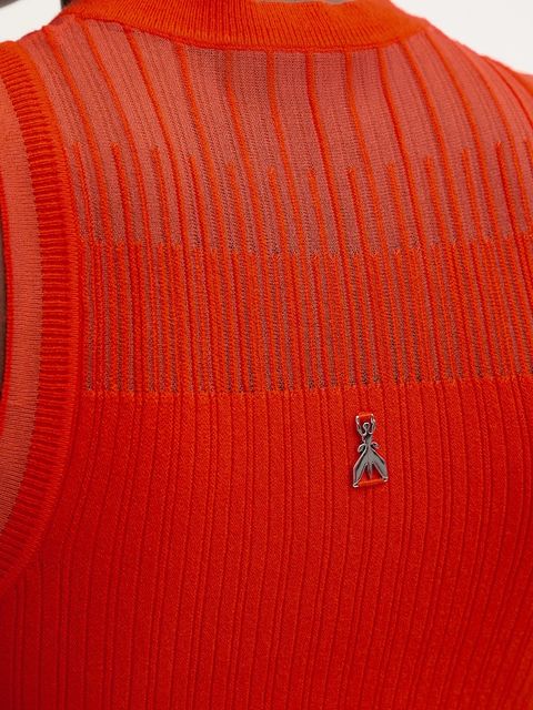 Patrizia Pepe top kolor pomarańczowy 8K0360 K310