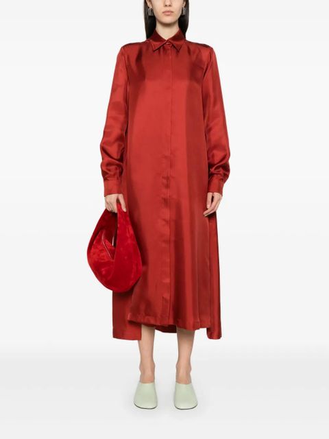 Max Mara Crusca midi dress - Red