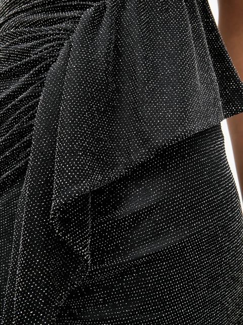 Answear.LAB sukienka kolor srebrny maxi dopasowana