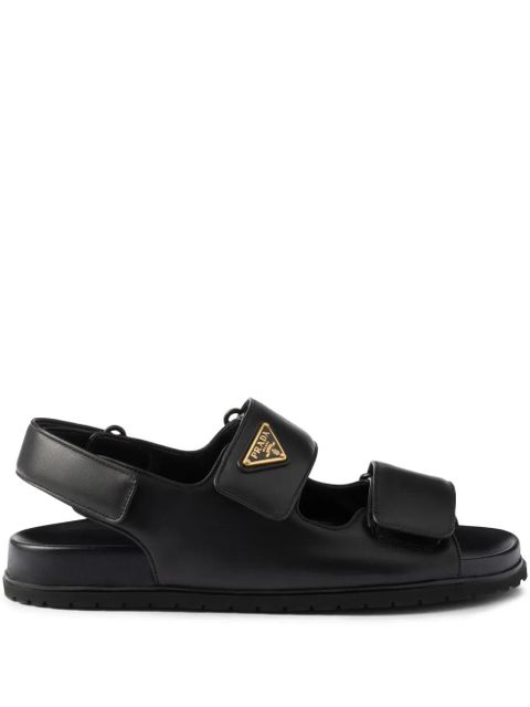 Prada leather sandals - Black - zdjęcie produktu nr 1