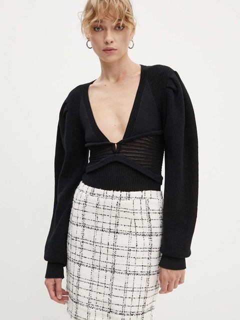 IRO sweter damski kolor czarny WP12DELVINA - zdjęcie produktu nr 1