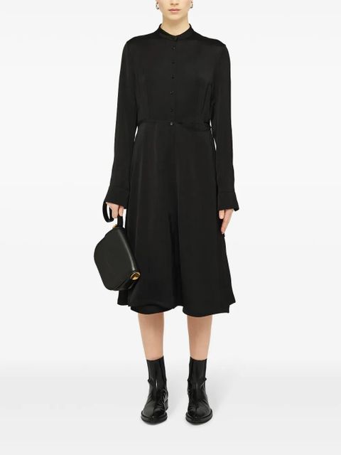 Jil Sander buttoned-up shirt dress - Black - zdjęcie produktu nr 2