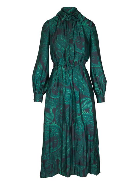 ETRO long-sleeve midi dress - Green - zdjęcie produktu nr 1