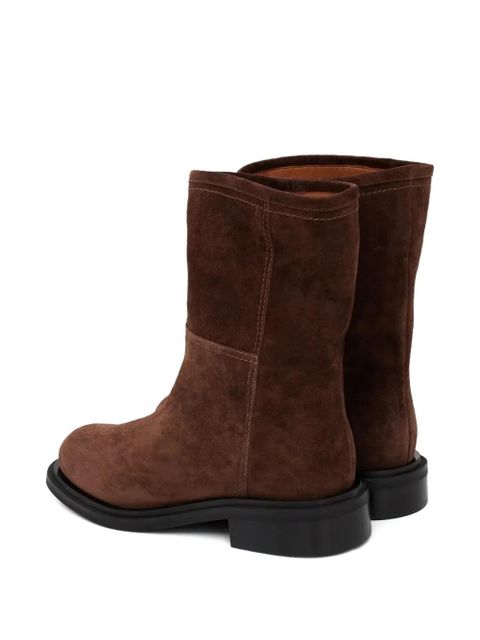 ATP Atelier Sirone round-toe boots - Brown