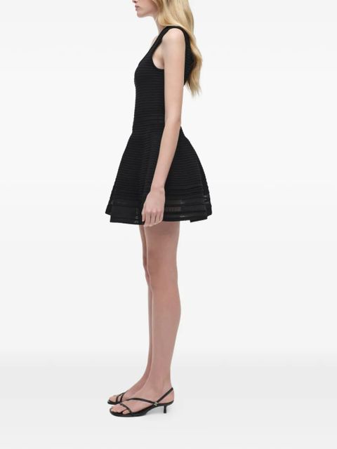 Simkhai Lottie Knit Mini Dress - Black