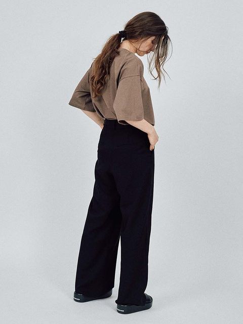 MUUV. t-shirt bawełniany READY TO WEAR kolor beżowy - zdjęcie produktu nr 2