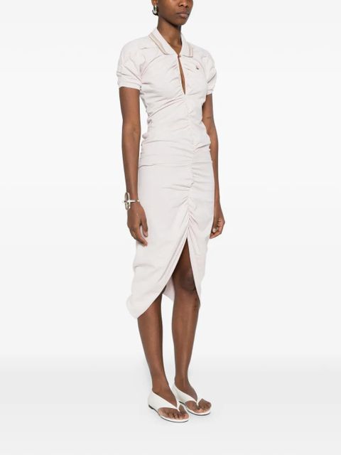 Vivienne Westwood Pulling midi dress - Purple