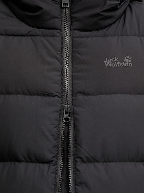 Jack Wolfskin kurtka puchowa FROZEN PALACE kolor czarny zimowa A65096 - zdjęcie produktu nr 2
