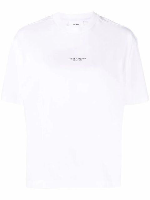 Axel Arigato logo-print organic cotton T-shirt - White - zdjęcie produktu nr 1