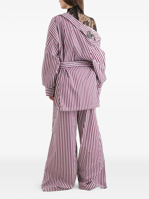 Dolce & Gabbana lace dress with high-neck - Black