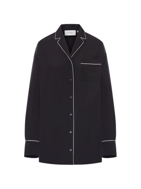 Sportmax button-up overshirt - Black - zdjęcie produktu nr 1
