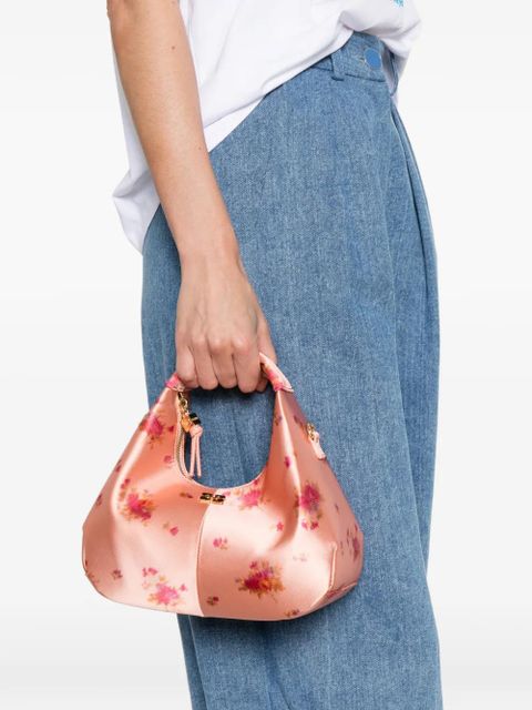 GANNI floral-print tote bag - Orange - zdjęcie produktu nr 2