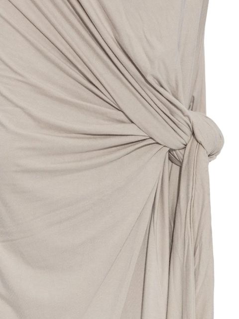 ENTIRE STUDIOS knotted maxi skirt - Grey