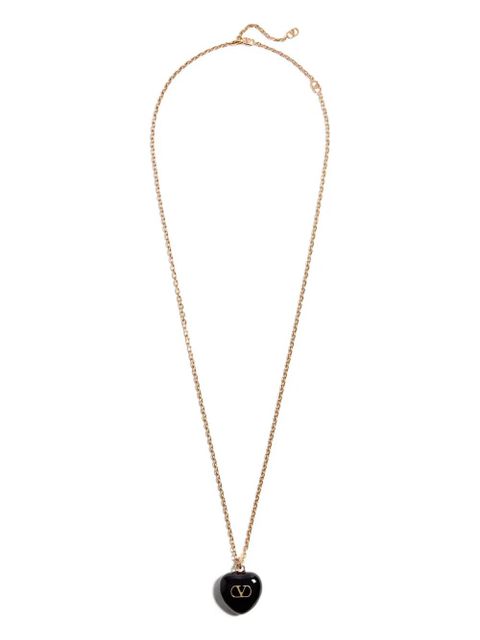 Valentino Garavani heart-pendant necklace - Gold - zdjęcie produktu nr 1