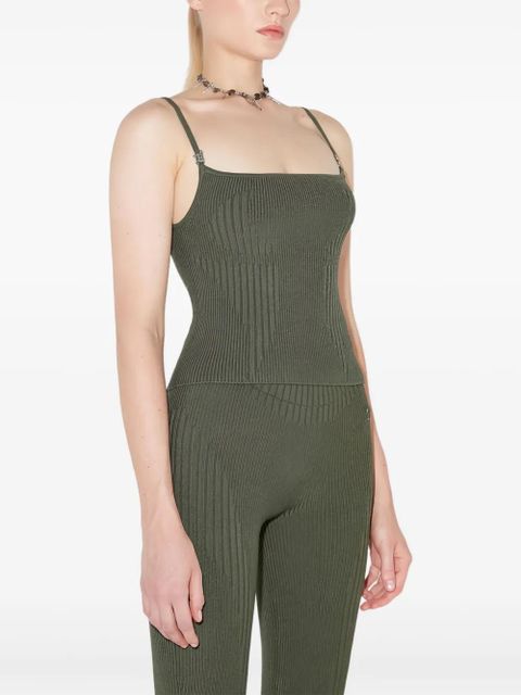 MISBHV ribbed-knit tank top - Green