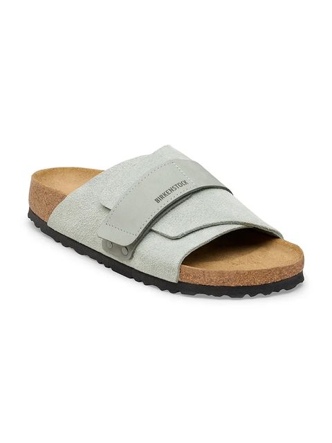 Birkenstock klapki zamszowe Kyoto - zdjęcie produktu nr 1