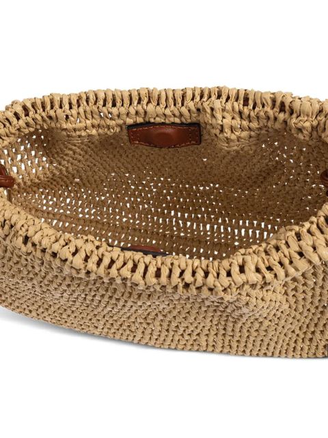 Ulla Johnson Lali raffia cross body bag - Neutrals