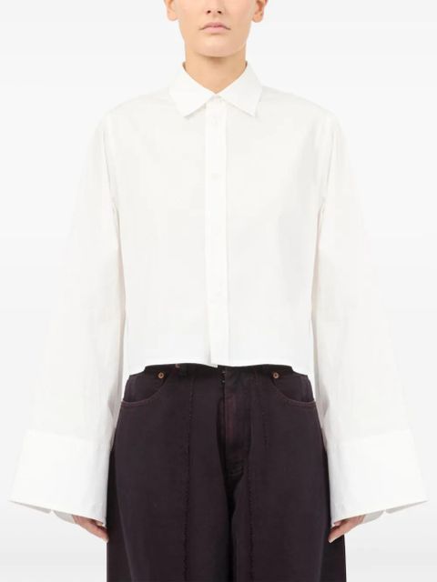 MM6 Maison Margiela bell-sleeve shirt - White - zdjęcie produktu nr 1