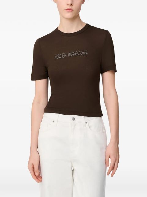 Axel Arigato logo-detail top - Brown