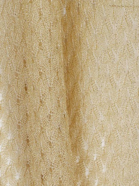 Missoni V-neck maxi dress - Neutrals