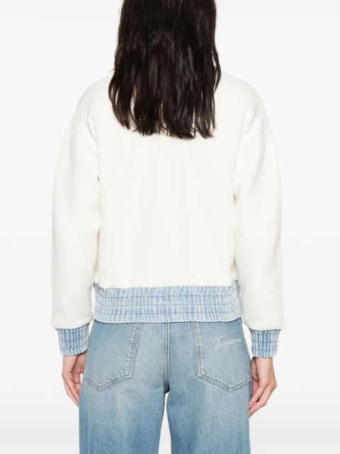 SANDRO long-sleeve cardigan - Neutrals