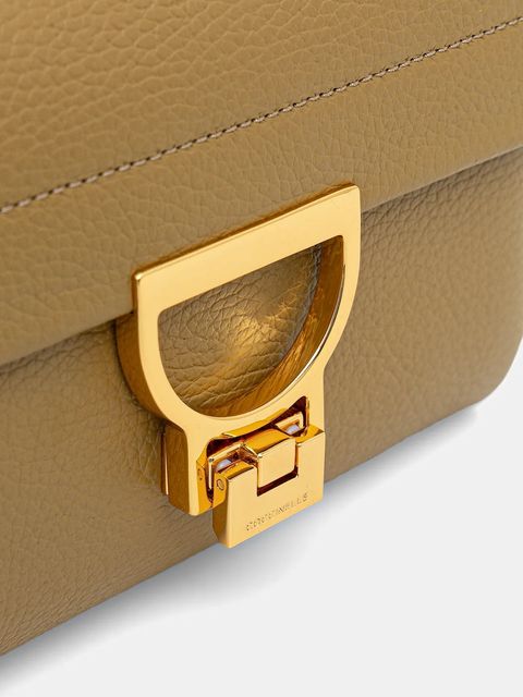 Coccinelle torebka skórzana kolor zielony E1 MD5 55 B7 01