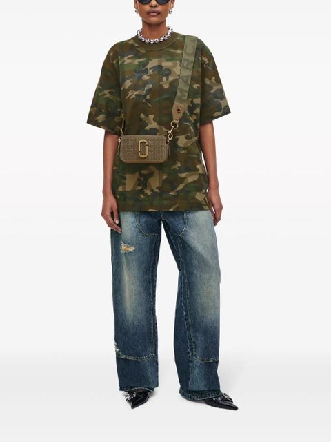 Marc Jacobs The Crystal Canvas Snapshot camera bag - Green - zdjęcie produktu nr 2