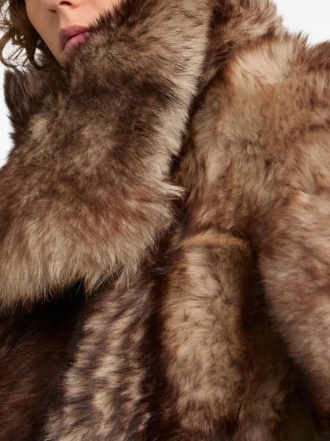 Yves Salomon shearling jacket - Brown